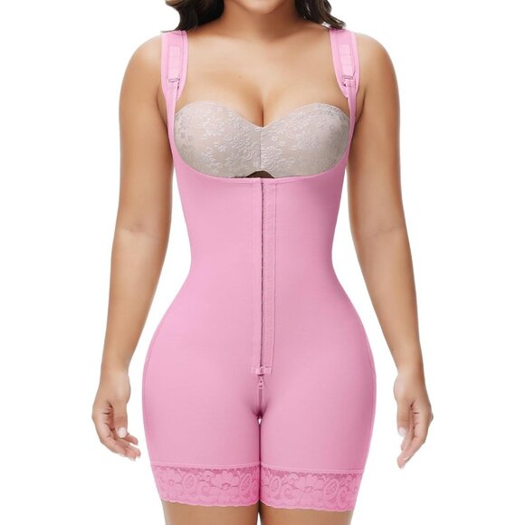 Other - Women's Pink-Basic Body Shaper Postpartum Compression Tummy Control Shapewear